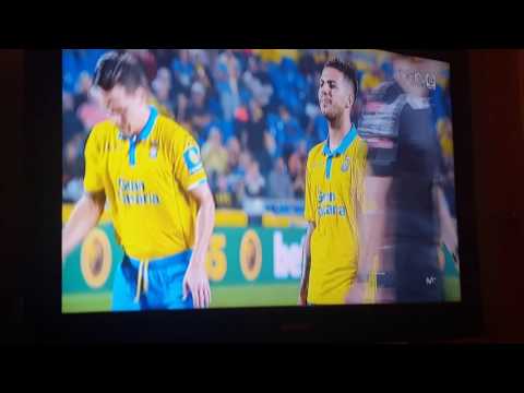 Jonathan Viera gol para Las Palmas contra el Celta