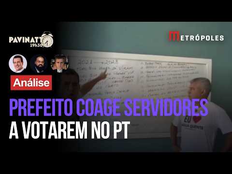 Prefeito ameaça demitir servidores que não apoiarem governador da Bahia | Pavinatto 19h30