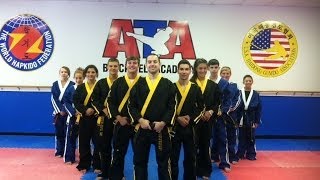 Proven Martial Arts' Demo Team at the 2 year Celebration!