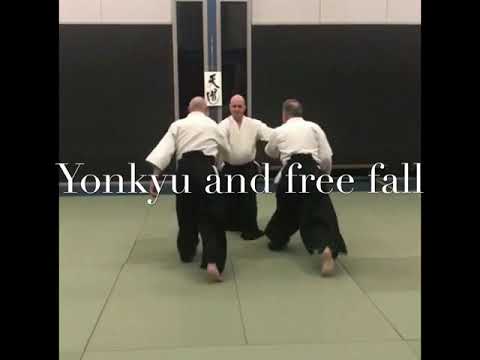 Tendoryu Aikido Yonkyu & free fall
