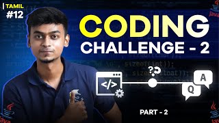 #12 Coding Challenge-2 Part 2 | Java Tutorial Series 📚 in Tamil | EMC Academy