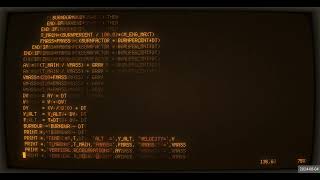 Fortran 77 Moon Lander Simulation