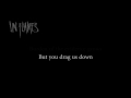 In Flames - Fear is the Weakness [Lyrics in Video]
