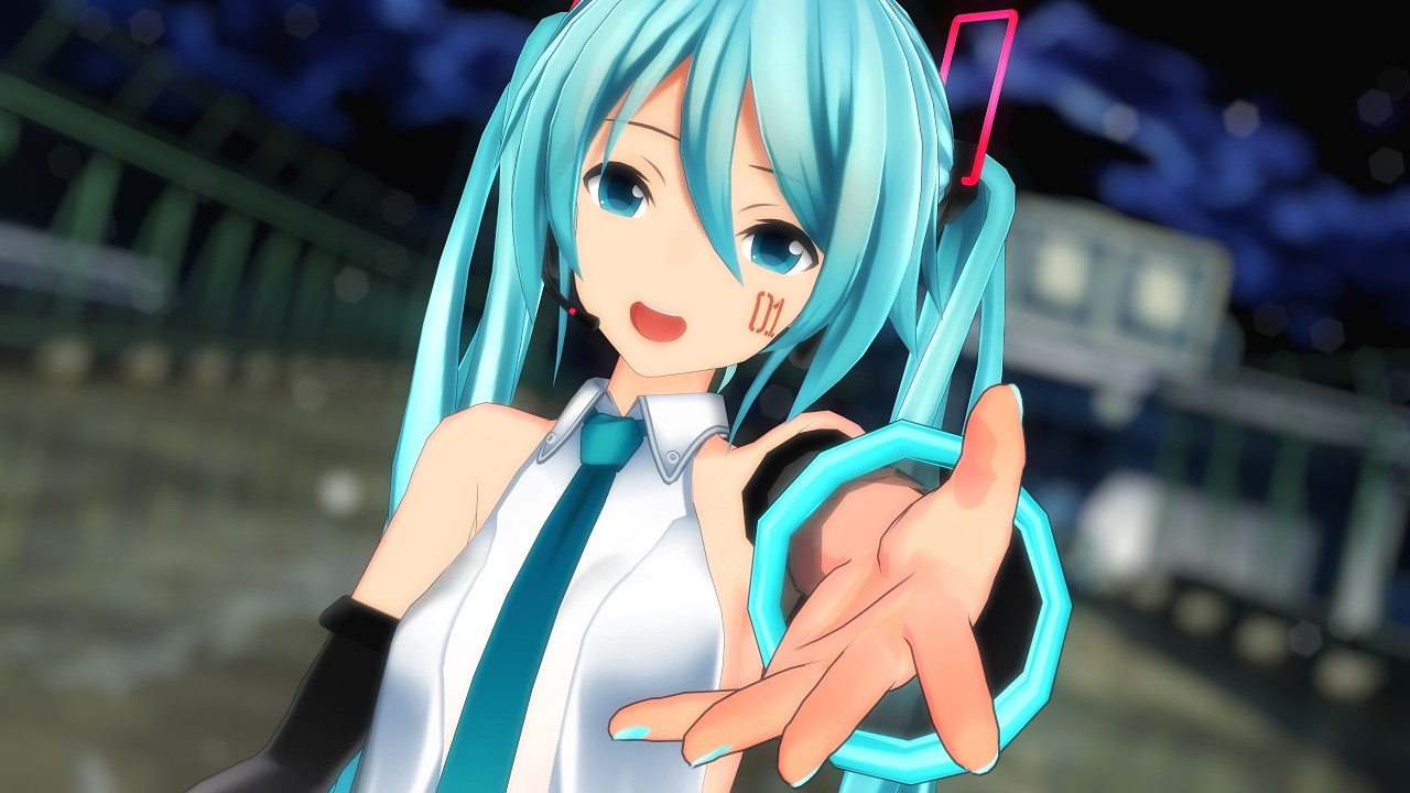 【MMD】夜に駆ける　初音ミク　【39の日】【カメラ配布】MIKU / Racing into the NIGHT