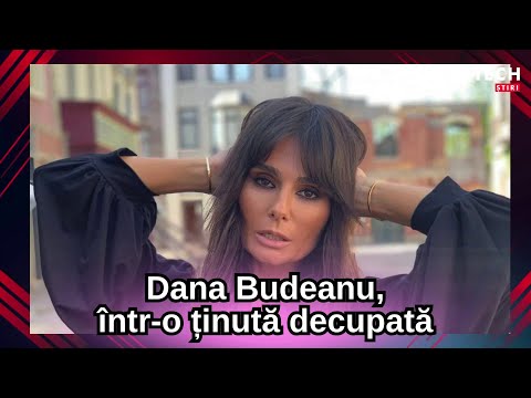 Dana Budeanu, o nouă apariție de senzație. Ținuta decupată a scos la vedere silueta perfectă