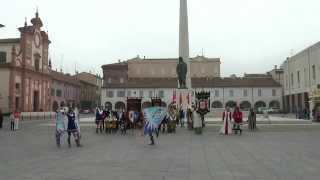 preview picture of video 'Sbandieratori dei Rioni di Lugo alla Festa del Cavallino 2014'