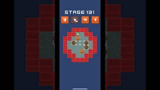 Sokoban Push Puzzle - Stage 131 #blockpuzzle #puzzlemaster #puzzler