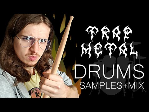 HOW TO TRAP METAL: DRUMS 🥁 | Trap metal beat tutorial in Reaper