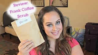 Frank Coffee Body Scrub Review