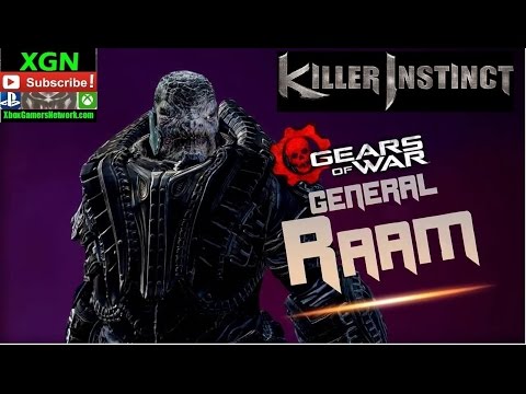 Killer Instinct General Raam from Gears of War gameplay and combos!