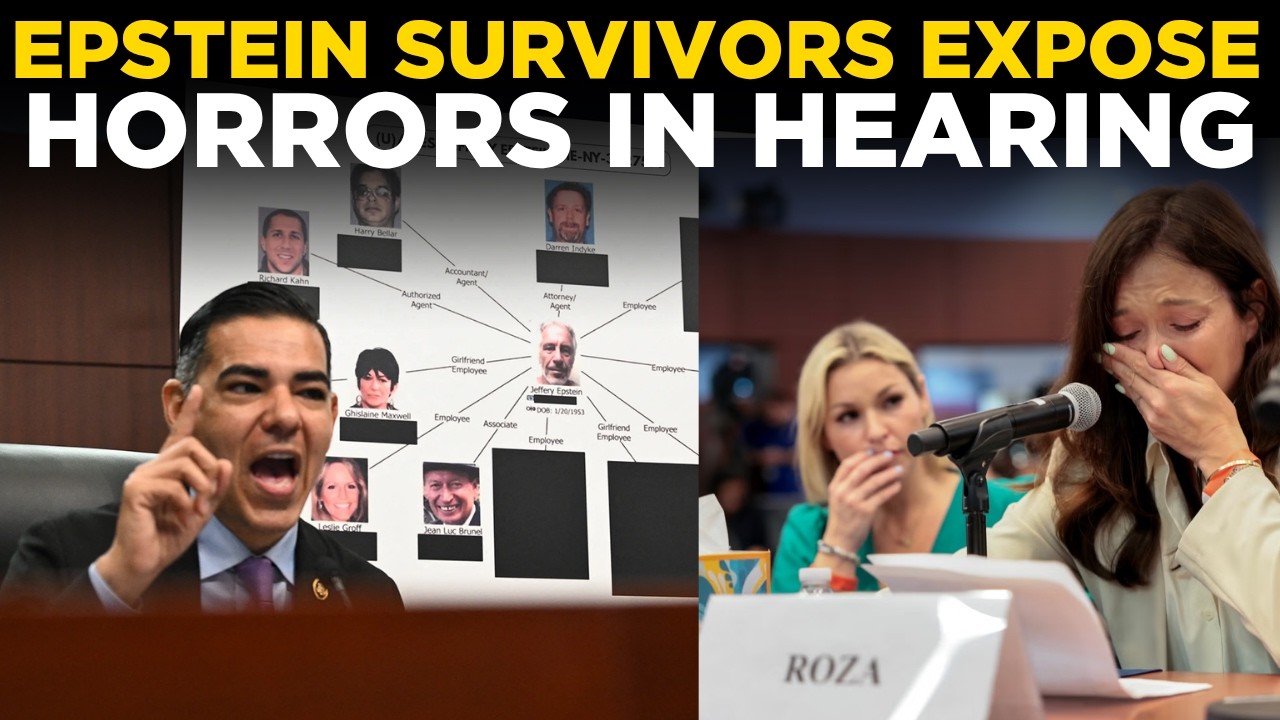 Epstein Hearing LIVE: Survivors drop bombshell testimony at House hearing; Shocks Everyone | US News