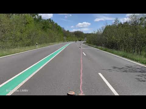 Sedlitz: Bohr- und Verfüllarbeiten an B 169 - LAUSITZWELLE