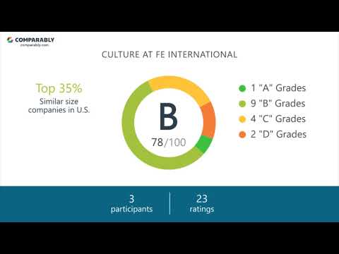 Working at FE International - May 2018