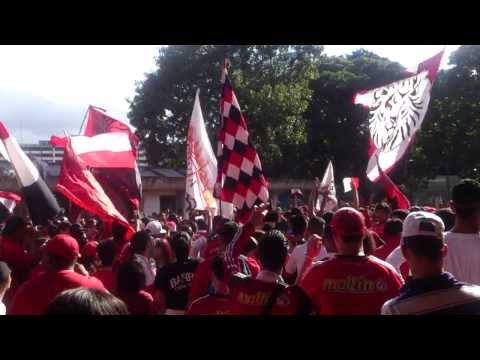 "LOS DEMONIOS ROJOS | Caracas FC vs Tachira 24-11-13 | TA2013 | 1/2" Barra: Los Demonios Rojos • Club: Caracas