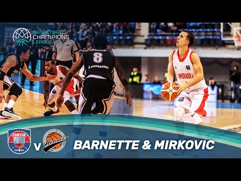 Outstanding Barnette (27 Pts.) and Mirkovic (21 Pts.) lead Oradea to win vs. Saratov!