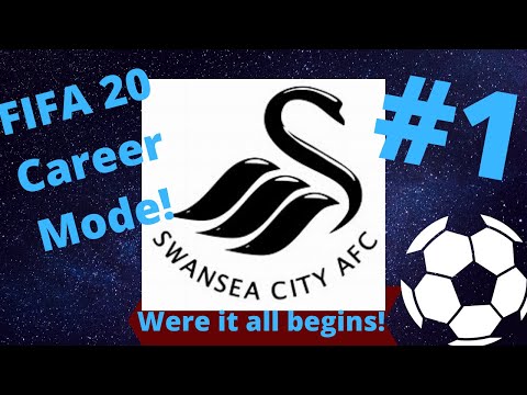 Swansea city career mode FIFA 20|First game of season!#1