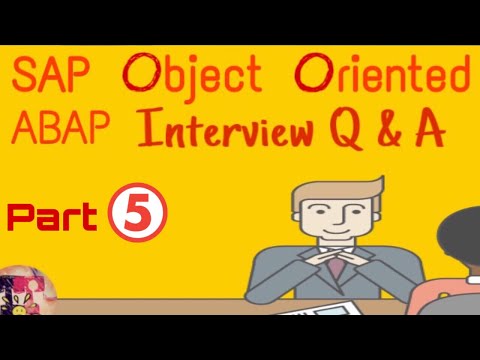 SAP OOABAP Interview Question & Answers - Part 5 - Realtime - TechTablet