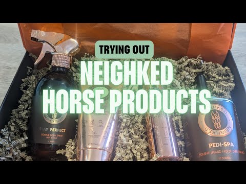 REVIEW - Putting Neighked Horse Products to the test!  First try || @melissa.emma.equestrian