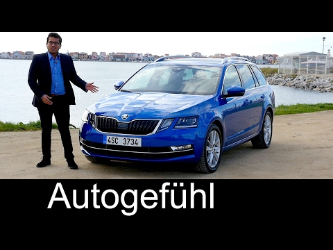 Skoda Octavia Facelift FULL REVIEW 1.8 TSI Combi Estate test driven new neu 2018/2017