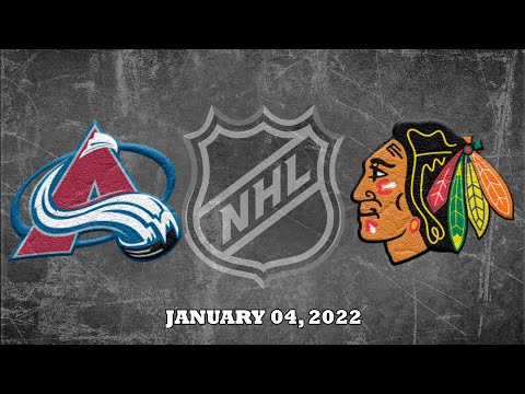 NHL Avalanche vs Blackhawks | Jan.04, 2022