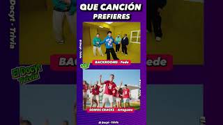 Adivina que youtuber canta? BACKROOMS o SOMOS CRACKS Fede vigevani o Artagame @fedevigevani ​⁠​⁠