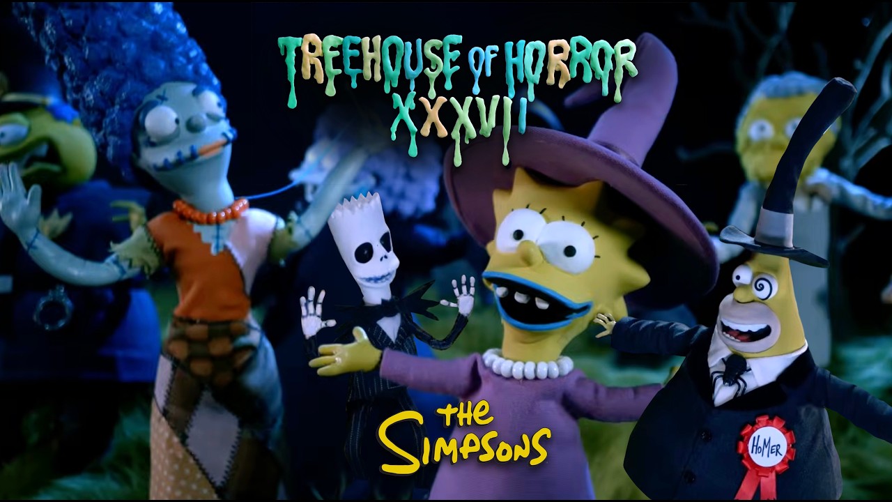 The Simpsons | Nightmare Before Christmas Treehouse of Horror XXXVII by Stoopid Buddy Stoodios - YouTube