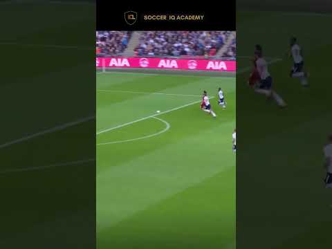 Break Defensive Line w Through Pass To Set Up First-to-the-ball Striker Finish. Soccer IQ Academy