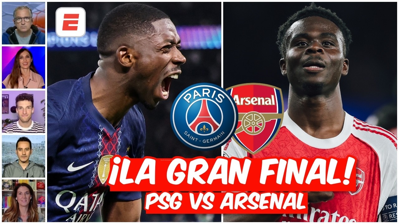 PSG es FAVORITO en LA FINAL vs ARSENAL y repetir como CAMPEÓN | UEFA Champions League