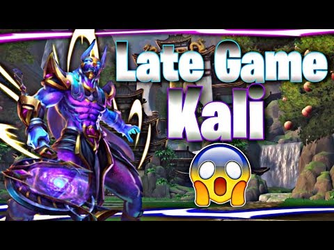 Smite - OH GOD A LATE GAME KALI IS MY WORST NIGHTMARE!!! - Grandmasters Ranked 1v1 Duel