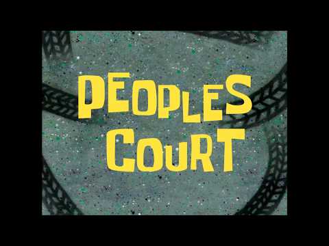 SpongeBob Music: People's Court