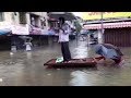 Indiase miljoenenstad Mumbai ontregeld door hevigste regenval in 14 jaar