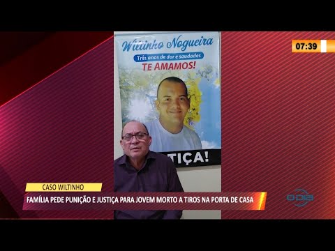 Família pede punição e justiça para jovem morto a tiros na porta de casa 23 07 2021