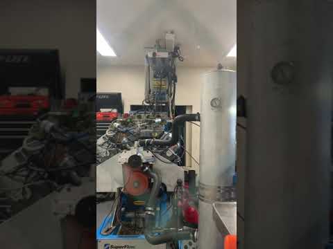 426 Hemi Factory Cross Ram Intake Dyno Pull // QMP RACING