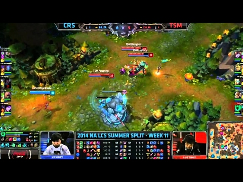 CRS vs TSM Highlights - 2014 NA LCS W11D3