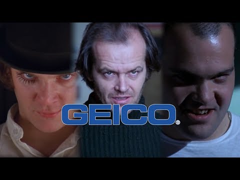 GEICO TV Commercial:  "The Stanley Kubrick Stare"