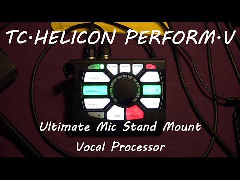 TC.HELICON PERFORM.V Vocal Processor Review.
