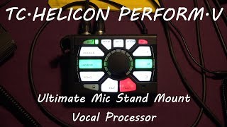 Video thumbnail for TC.HELICON PERFORM.V Vocal Processor Review. by Anton Browne