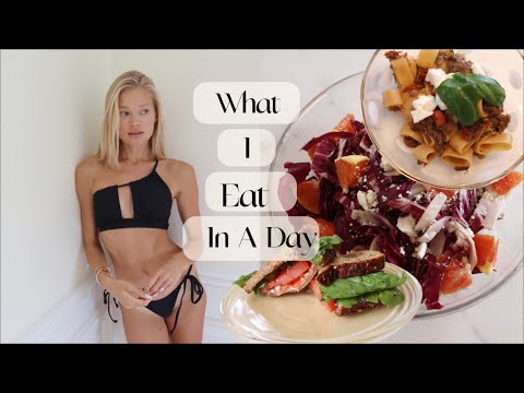 What I Eat In A Day *Victoria's Secret Model* easy recipe + VLOG | Vita Sidorkina