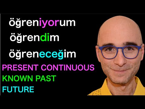 Turkish Grammar:  The top 50 Turkish Verbs in different tenses - Part 1