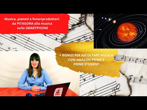 Musica, pianeti e fonoriproduttori: da Pitagora all'utilizzo dello smartphone