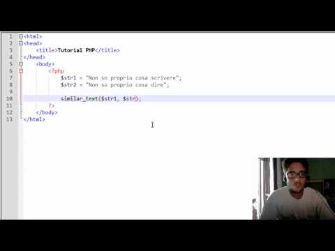 PHP 16 Funzioni stringhe strrev similar text
