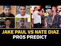 Pros Predict Jake Paul vs. Nate Diaz | MMA Fighting