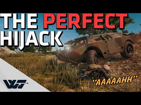 THE PERFECT HIJACK - Talking with the guy I stole the BRDM from - PUBG