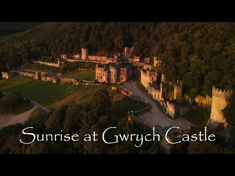 Sunrise at Gwrych Castle (Filming Location for "Im A Celebrity Get Me Out Of Here" 2020)