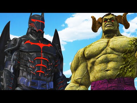 HULK Revengers Vs BATMAN - The Hellbat Armor