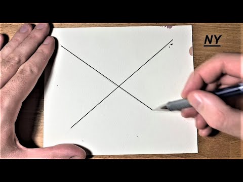 Dessiner New York avec un « X »