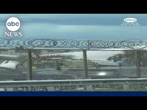 Amazon cargo plane overruns runway at Miami International Airport