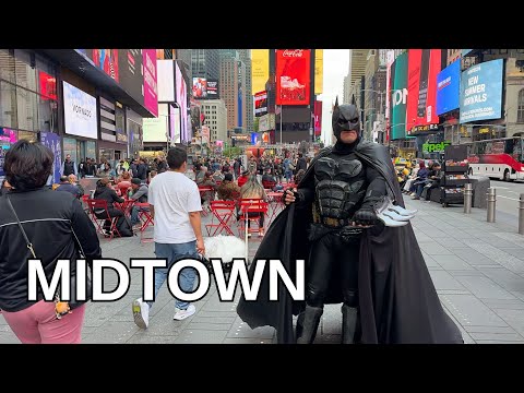 NEW YORK CITY Walking Tour [4K] - MIDTOWN