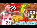 I Took My TOXIC 99 STANDING DUNK BUILD to the COMP STAGE in NBA 2K24 And ROBBED Everyones VC!