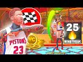I Took My TOXIC 99 STANDING DUNK BUILD To The COMP STAGE In NBA 2K24 And ROBBED Everyones VC